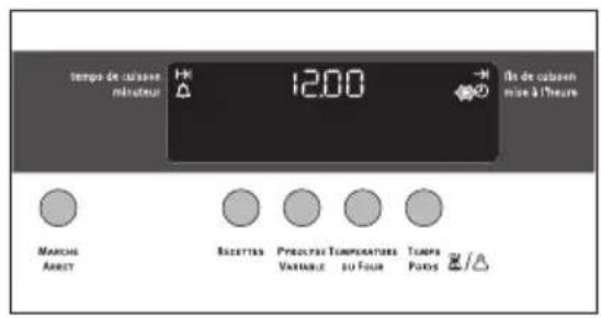 ARTHUR MARTIN ELECTROLUX FE 5426 W - Régler et modifier l'heure du jour - 2