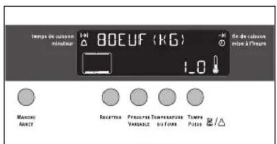ARTHUR MARTIN ELECTROLUX FE 5426 W - Modifier le poids - 2