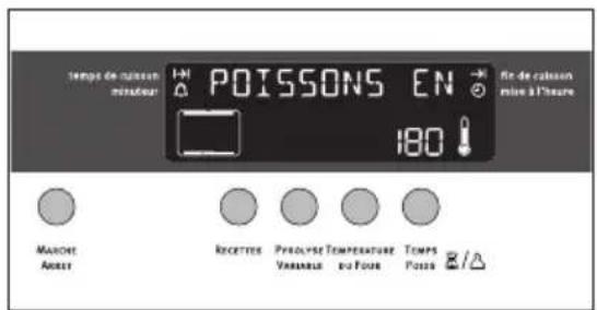 ARTHUR MARTIN ELECTROLUX FE 5426 W - Sélectionner une recettes - 2