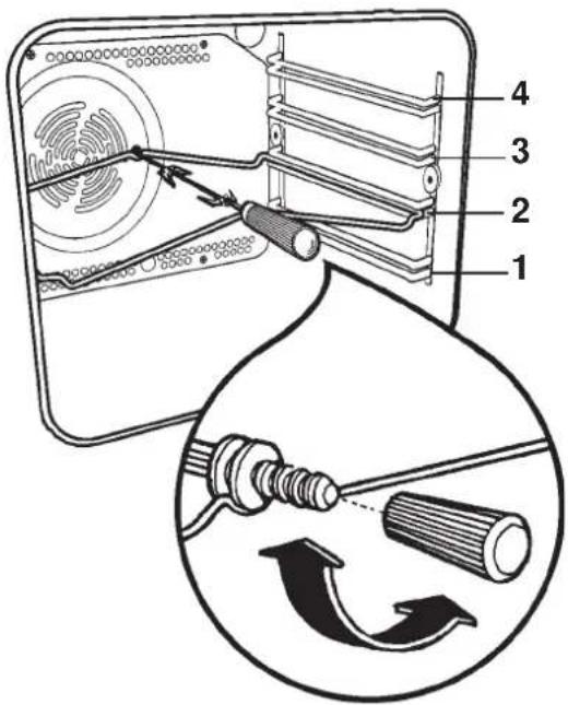 ARTHUR MARTIN ELECTROLUX E6866MCW - Pour sortir la pièce : - 1