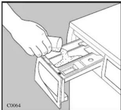 ARTHUR MARTIN ELECTROLUX AWF 14580 W - Dosage des produits lessiviels - 1