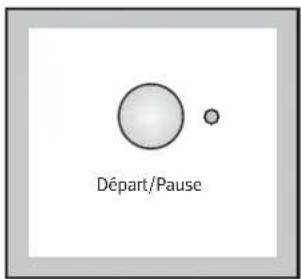 ARTHUR MARTIN ELECTROLUX AWF 1460 - Touche DEPART/PAUSE - 1