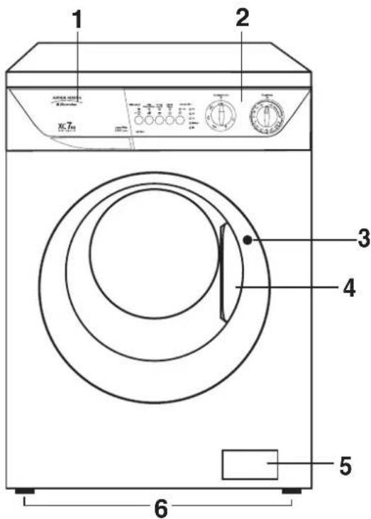 ARTHUR MARTIN ELECTROLUX AWF 1273 - Levoyant "verrouille" - 1