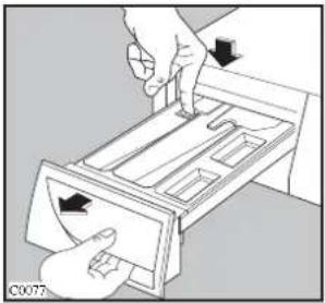 ARTHUR MARTIN ELECTROLUX AWF 1210 C - Le distributeur de produits - 1