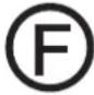 ARTHUR MARTIN ELECTROLUX AWF 1210 C - i Symboles internationaux pour l'entretien des textiles - 18