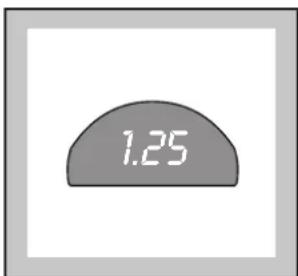 ARTHUR MARTIN ELECTROLUX AW 2147 S - Le temps de séchage sélectionné - 1