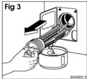 ARTHUR MARTIN ELECTROLUX AW 1217 S - Le filtre de vidange - 3