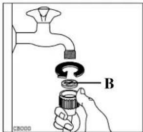 ARTHUR MARTIN ELECTROLUX AW 1217 S - Raccordement d'eau - 1