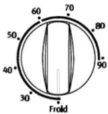 ARTHUR MARTIN ELECTROLUX AW 1020 TA - Choix de la température - 1