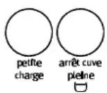 ARTHUR MARTIN ELECTROLUX AW 1020 TA - Choix des touches - 1