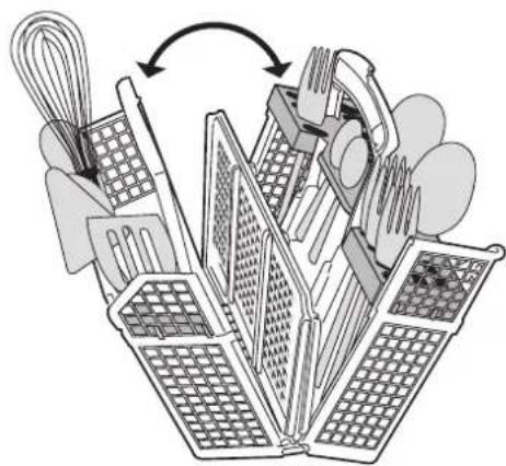 ARTHUR MARTIN ELECTROLUX ASI 6252 X - Panier couverts - 4