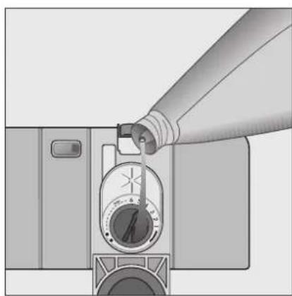 ARTHUR MARTIN ELECTROLUX ASI 6222 W - Régler la dose de produit de rençage - 3