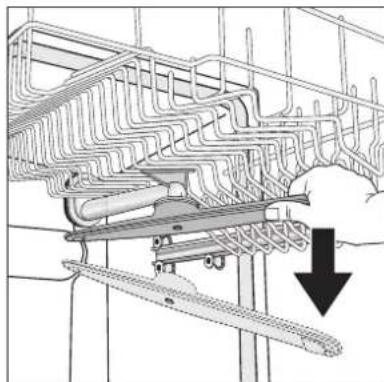 ARTHUR MARTIN ELECTROLUX ASI 6222 W - Bras d'aspersion inférieur - 2