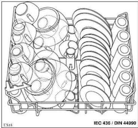ARTHUR MARTIN ELECTROLUX ASF 637 - Utilisation du panier supérieur - 1