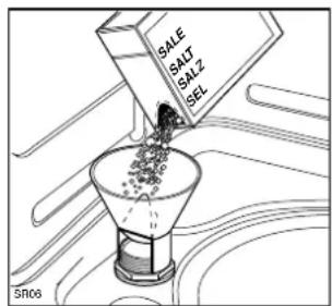 ARTHUR MARTIN ELECTROLUX ASF 637 - Remplissage du réservoir de sel - 1