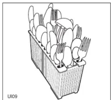ARTHUR MARTIN ELECTROLUX ASF 452 - Le panier à couverts - 4