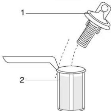 ARTHUR MARTIN ELECTROLUX ASF 2645 - Nettoyage du filtré - 4