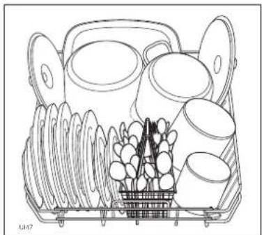 ARTHUR MARTIN ELECTROLUX ASF 1632 - Le panier à couverts - 3