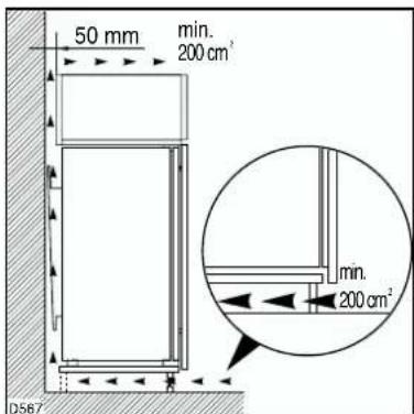 ARTHUR MARTIN ELECTROLUX ARN27600 - Dimensions de la niche - 4