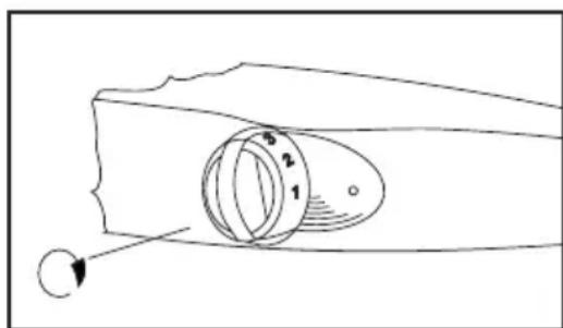 ARTHUR MARTIN ELECTROLUX ARC24002W - Réglage de la température - 1