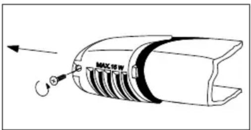 ARTHUR MARTIN ELECTROLUX ARC24002W - Remplacement de l'ampoule d'éclairage - 1