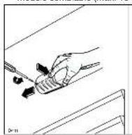 ARTHUR MARTIN ELECTROLUX ARB2424 - Pour remplacer l'ampoule - 1