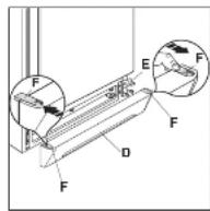 ARTHUR MARTIN ELECTROLUX ARB2420 - Pour Change le sens d'ouverture des portes - 1