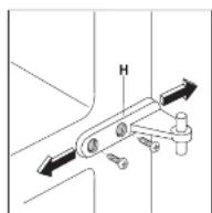ARTHUR MARTIN ELECTROLUX ARB2420 - Pour Change le sens d'ouverture des portes - 4