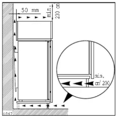 ARTHUR MARTIN ELECTROLUX AR7373I - Instructions pour l'encastrement - 1