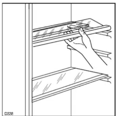 ARTHUR MARTIN ELECTROLUX AR2333I - Clayettes en verre (pour modèle AR 2333 I) - 1