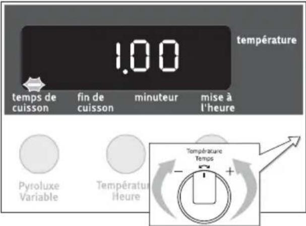 ARTHUR MARTIN ELECTROLUX AOC 45440 K - Temps de cuisson |→| - 2