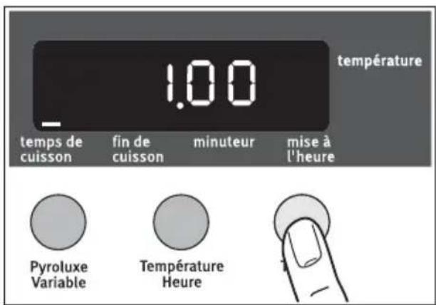 ARTHUR MARTIN ELECTROLUX AOC 45440 K - Temps de cuisson| et Fin de cuisson - combinées - 1