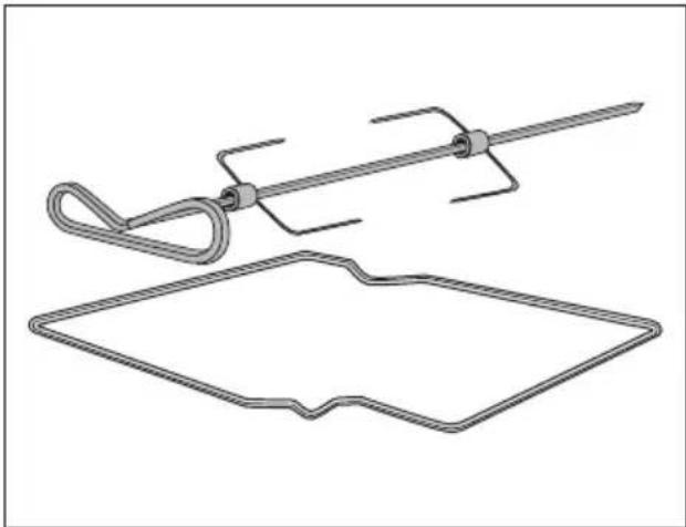 ARTHUR MARTIN ELECTROLUX AOC 45440 K - Accessoires du four - 2