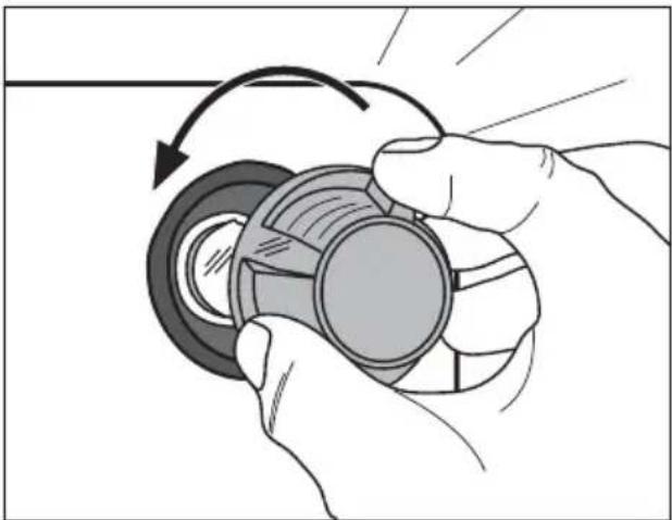 ARTHUR MARTIN ELECTROLUX AOC 45440 K - Remplacer la lampe du four / nettoyer le verre de protection - 1