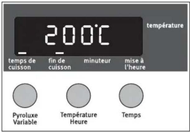 ARTHUR MARTIN ELECTROLUX AOC 45040 X - Temps de cuisson et Fin de cuisson combinées - 3