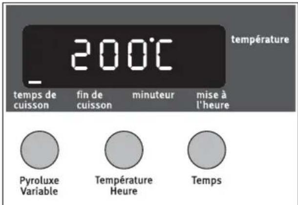 ARTHUR MARTIN ELECTROLUX AOC 45040 X - Temps de cuisson|→| - 3
