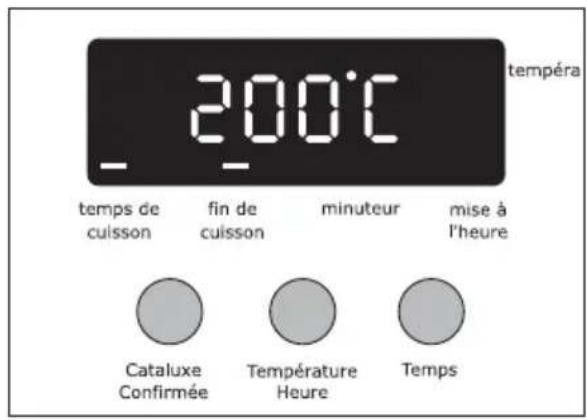 ARTHUR MARTIN ELECTROLUX AOB 45400 W - Temps de cuisson et Fin de cuisson combinées - 3