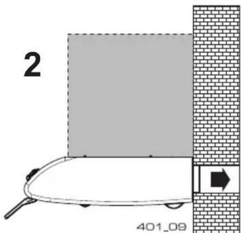 ARTHUR MARTIN ELECTROLUX AFT640N - Utilisation en version évacuation (l'air aspiré est convoyé à l'extérieur de la piece) - 1