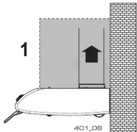 ARTHUR MARTIN ELECTROLUX AFT640N - Utilisation en version évacuation (l'air aspiré est convoyé à l'extérieur de la piece) - 1