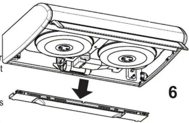 ARTHUR MARTIN ELECTROLUX AFT640N - Fixation avecétriers: - 1