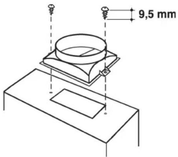 ARTHUR MARTIN ELECTROLUX AFP642X - Pour installer la hotte en version évacuation - 3