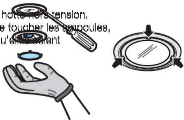 ARTHUR MARTIN ELECTROLUX AFP60200W - Remplacement de l'ampouleRemplacement de l'ampoule d'éclairagéclaira - 3