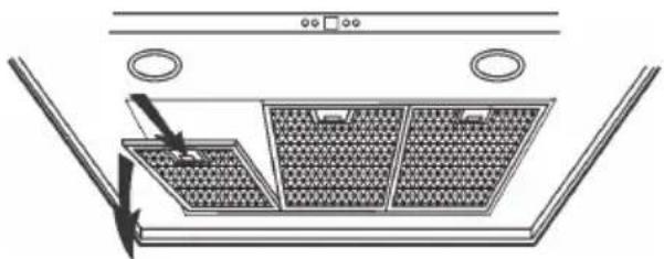 ARTHUR MARTIN ELECTROLUX AFC9003ALU - Pour retirer les filtres métalliques - 1