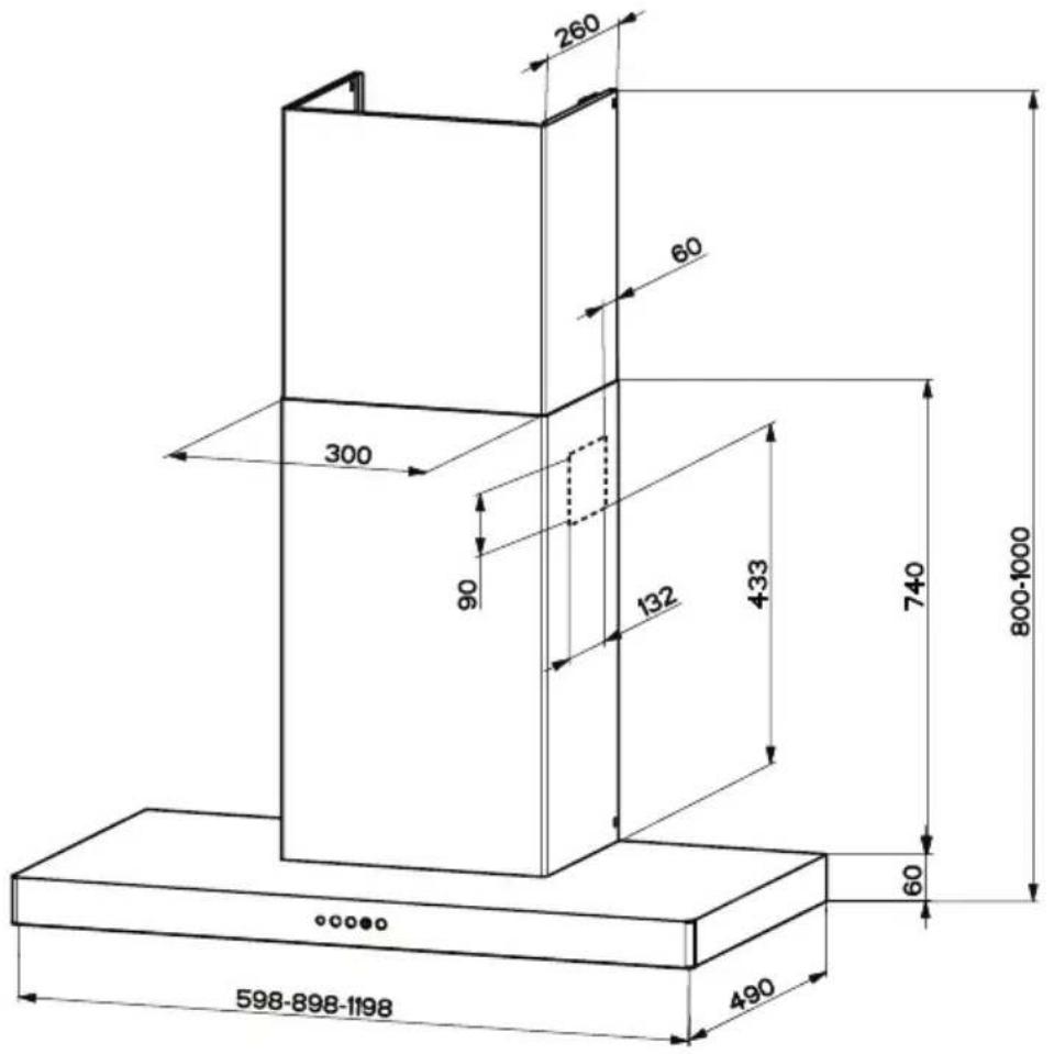 ARTHUR MARTIN ELECTROLUX AFC1230W - CARACTERISTIQUES TECHNIQUES - 1