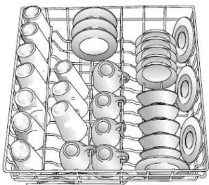 AMANA ADW662EAB - Chargement du panier inférieur - 2