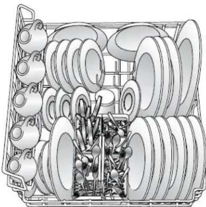 AMANA ADW662EAB - Load lower rack - 1