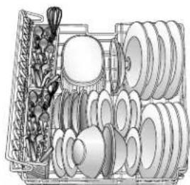 AMANA ADB2200AWW - Cestilla de los Utensilios 'Split & Fit' (modelos selects) - 1