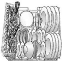 AMANA ADB2200AWW - Split & Fit Utensil Basket (select models) - 1