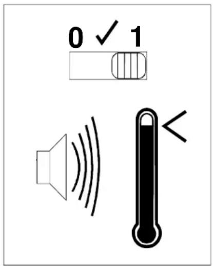 AMANA AC50KW - Temperature Monitor Alarm - 2