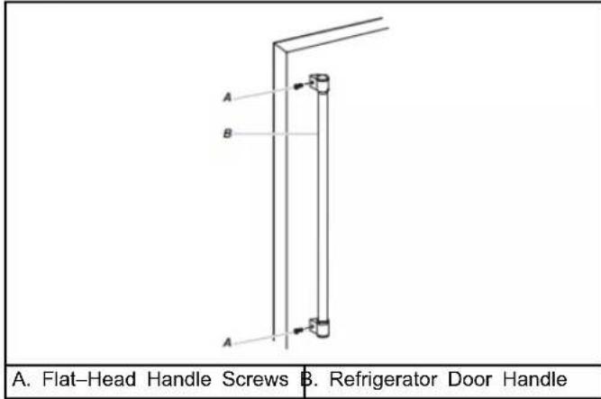 AMANA ABB1921BRW - Refrigerator Door Handle Style 3 - 1